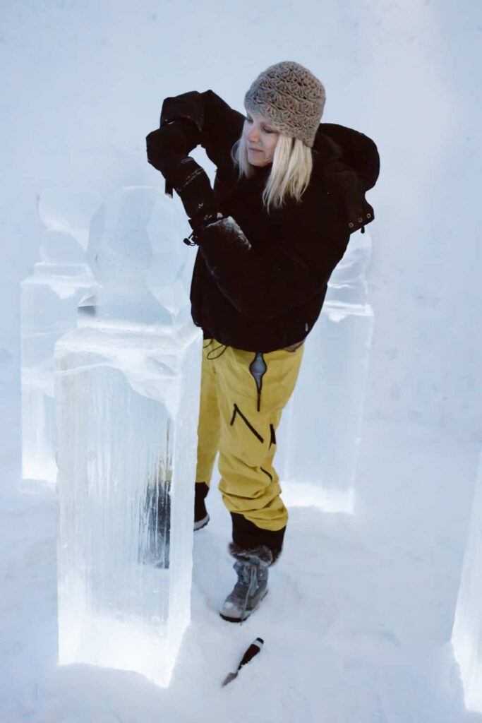 ice sculpturing