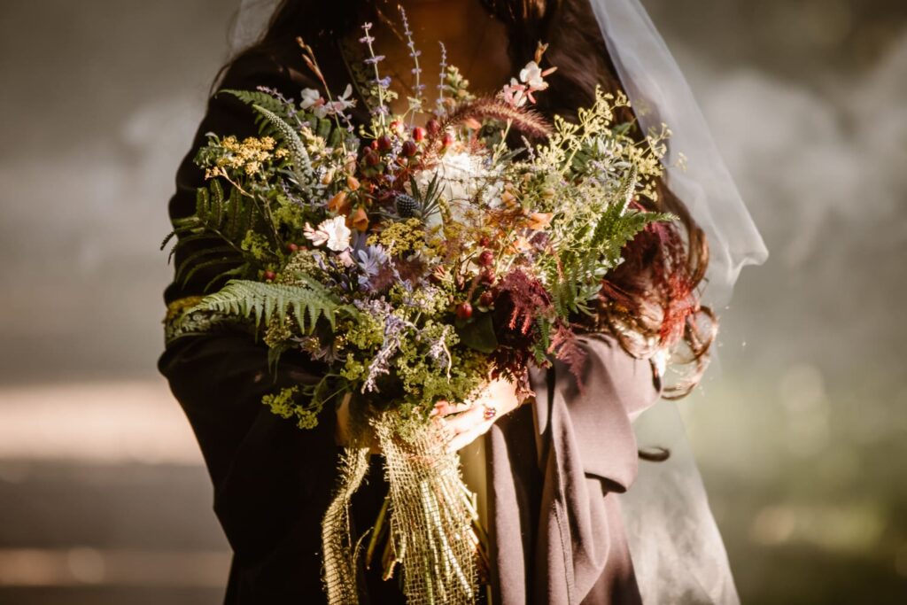 brudbukett-medeltidsbröllop