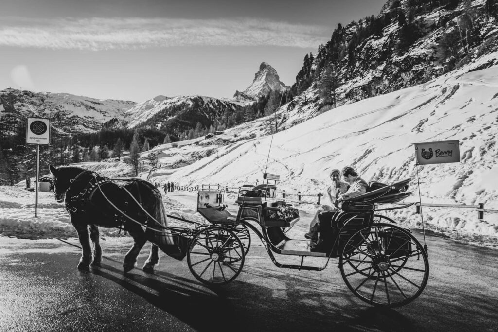 horse-carriage-zermatt-matterhorn